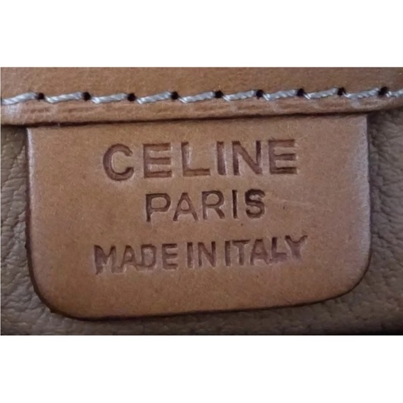 Celine Brown and Tan Satchel - Picture 7 of 10